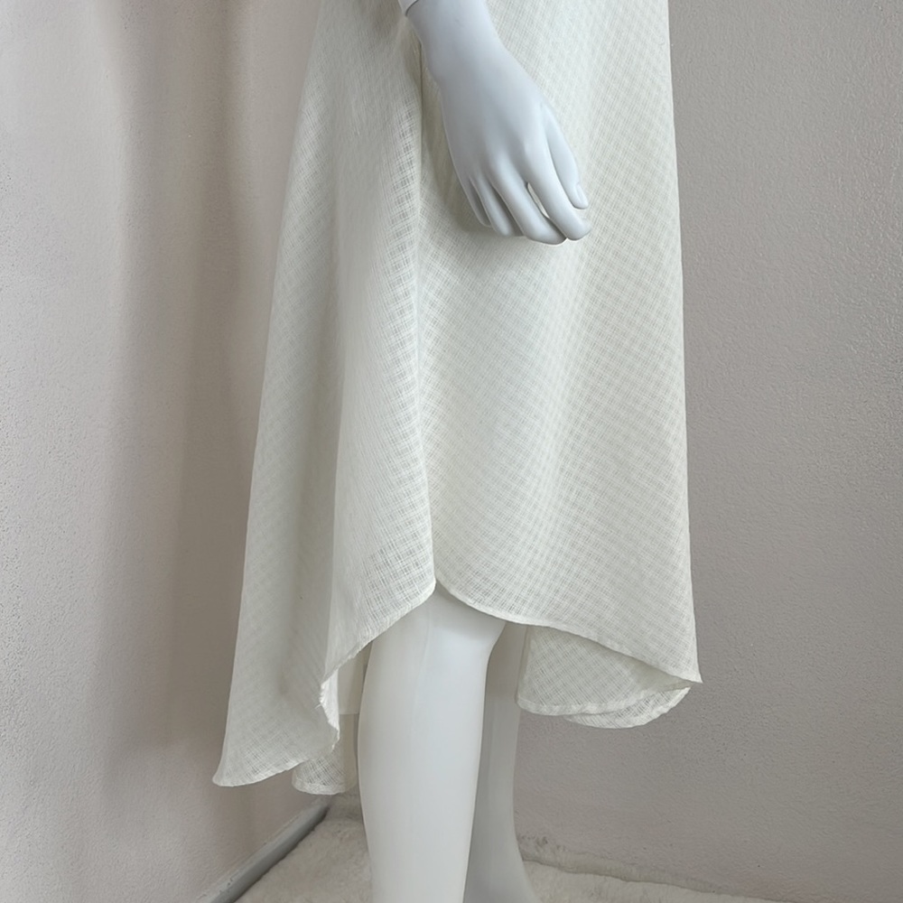 Silence & noise off white ruffle summer day dress - Picture 7 of 14